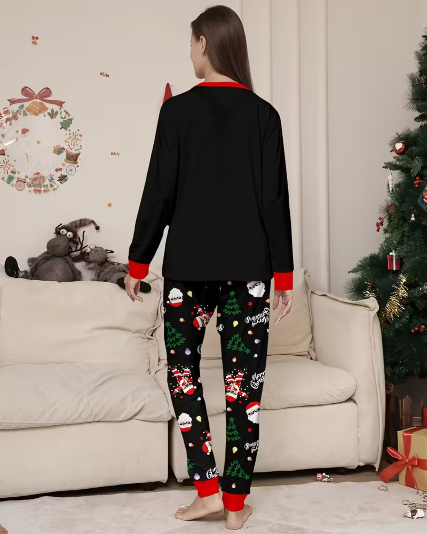 Passende Weihnachtspyjamas für Paare – Magische Atmosphäre