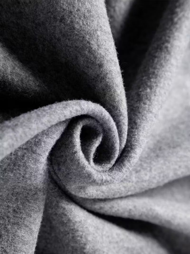 3pcs Men'S Half-Zip Stand Collar Sweatshirt, Warm Zip-Up Pullover with Solid Color Minimalist Fashion