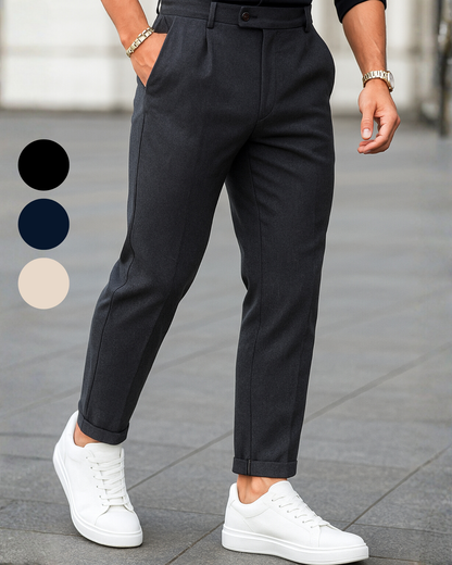 Set mit 3 bequemen Anzughosen